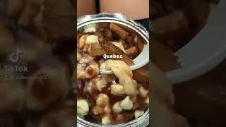 Quebec vibes and poutine  #poutine #shorts #quebec #vlog2023