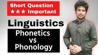 Chapter 3 Lecture 3 | Difference Between Phonetics and Phonology | Introduction to Linguistics