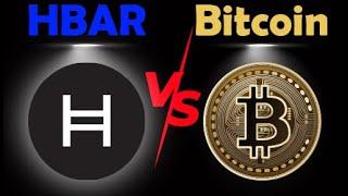 Bitcoin Vs  Hedera Hashgraph HBAR in under 3 minutes!