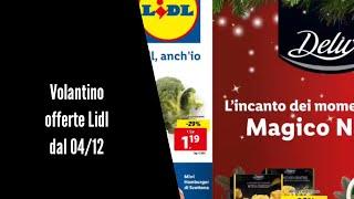 volantino offerte lidl dal 4/12