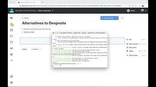 Alternatives to Deepnote