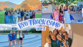 BYU TRACK CAMP (year 2) | Training Like College Athletes, Exploring Campus, and More!!