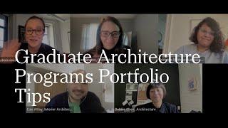 Graduate Architecture Programs Portfolio Tips | RISD Graduate Admissions | 2024-2025