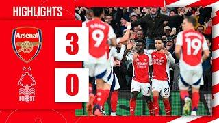 Bukayo Saka Goal | Arsenal vs Nottingham Forest 3-0 Highlights | Premier League 2024/25