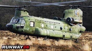 Chinook Heavy Sling Load; 298 Squadron "Porcupine" Sling Along