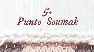 Punto Soumak - Taller online: tejiendo mi primer tapiz en telar - Parte 5/10