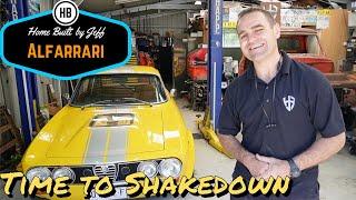 Time to shakedown the Alfarrari - Ferrari engined Alfa 105 Alfarrari build part 224