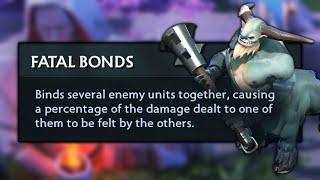 Fatal Bonds + Centaur, Dota 2