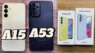 Samsung Galaxy A15 vs Samsung Galaxy A53