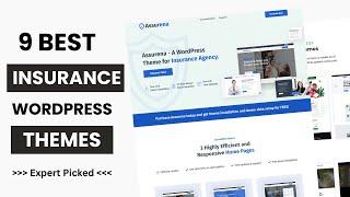 9 Best WordPress Themes for Insurance Agency 2024 | Health Insurance Website