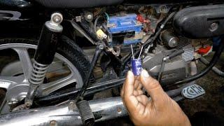 Bike Weak Battery Problem Solve By Using A Capacitor Easy At Home