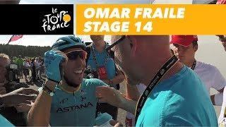 The joy of Omar Fraile - Stage 14 - Tour de France 2018