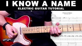 I Know A Name | Elevation Worship & Brandon Lake Lead Guitar Tutorial with Tabs