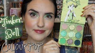 NEW ColourPop + Disney Tinker Bell Collection | Swatches, Comparisons + Tutorial