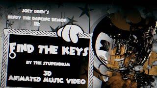 [BENDY/Blender3D] "Find The Keys" 2022 Remaster by @TheStupendium 3D Animated Music Video