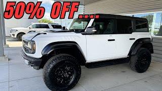 2023 Ford Bronco Raptor Huge discounts right now First drive review Better than 2024 F-150 Raptor R?