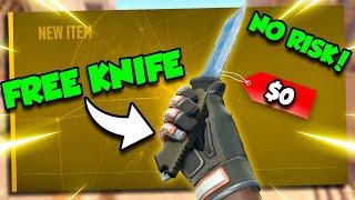 The COMPLETE GUIDE To A FREE KNIFE In 2024! (WITHOUT RISK)