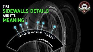 TIRE SIDEWALL DETAILS & IT'S MEANING | TIRE CODES | AJDIAMON