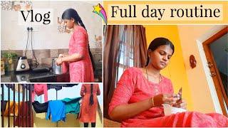 vlog | full day routine tamil | my hair care routine | cooking & cleaning | abarnasivabalanvlogs |