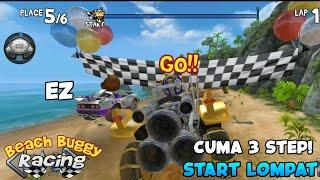 TUTORIAL CARA START LOMPAT DI GAME BEACH BUGGY RACING! TERNYATA GAMPANG BANGET CARANYA!