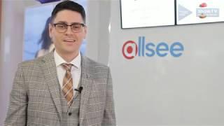Allsee Shows Digital Signage Solutions Including Rod Powered Displays and Curved OLED at ISE 2020