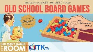 Getting rid of OLD SCHOOL BOARD GAMES | TKtv Too Many Games ep.3