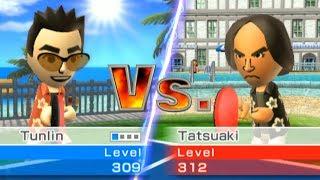 Wii Sports Resort - Table Tennis Tunlin Vs Tatsuaki, Pablo, Shinta | JinnaGaming