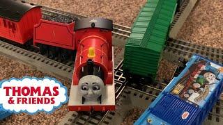 Long Lionel Trains with James and Thomas plus Percy