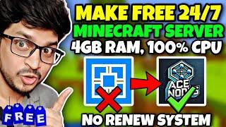 How To Make Free 24/7 Minecraft Server Better than ATERNOS | Best Free 24/7 Minecraft Server Hosting