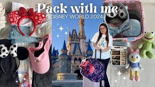 PACKING FOR DISNEY WORLD 2024  - Disney packing tips, vlogging setup, luggage recommendations