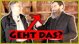 Wow. Mit Stopfhanf direkt an Ziegel dämmen?! [Workshop: Teil 2]