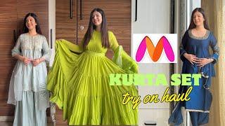 *Huge* Myntra kurta set haul  | Myntra sale haul | affordable kurta set | GIVEAWAY ! #myntrahaul