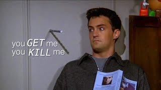 Chandler Bing being SARCASTIC & RELATABLE