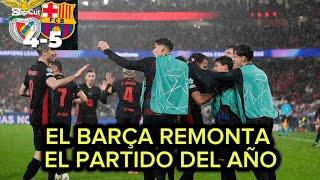 EL BARÇA REMONTA AL BENFICA EN EL PARTIDO DEL AÑO! LOCURA Y REACCIÓN BLAUGRANA