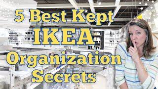 Best Kept IKEA Organization Secrets || Craft Room Organization