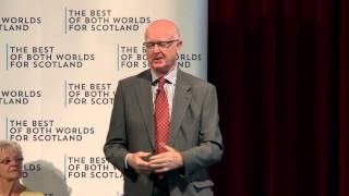 Archie Macpherson at Better Together rally in Dundee