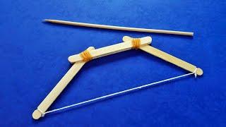 Mini Bow and Arrow with Popsicle Sticks | Uns Craft