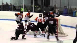 South Hadley hockey's Evan Sullivan ties game with eight seconds left