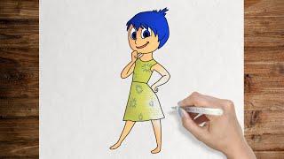 How to draw Joy | Inside out