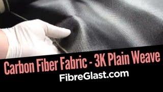 Carbon Fiber Fabric - 3K Plain Weave