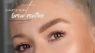 current brow routine | lolaliner