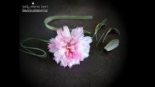 Silk Carnation - FREE tuto Step 7