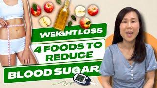 4 Foods To Reduce Blood Sugar You Should Eat! |Weight Loss & Health|