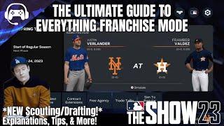 THE ULTIMATE GUIDE TO EVERYTHING FRANCHISE MODE ON MLB THE SHOW 23/24