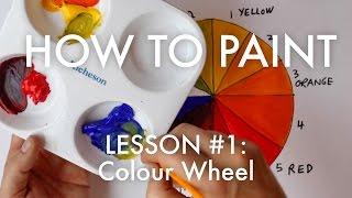 Introduction to The Artist's Colour Wheel - How To Paint #1 - MV20