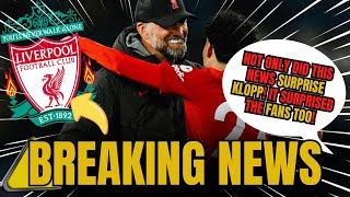 THAT BOMB JUST WENT OFF AT ANFIELD! IT SURPRISED JURGEN KLOPP! LIVERPOOL FC LATEST NEWS