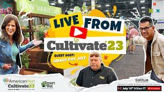 LIVE: With Smart Pots from Cultivate Garden Show (REPLAY)