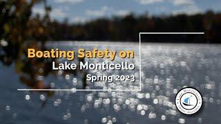 BOATING SAFETY ON LAKE MONTICELLO
