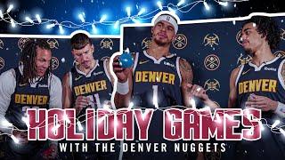 The Denver Nuggets Paint Ornaments, "Build" Gingerbread Houses & More!