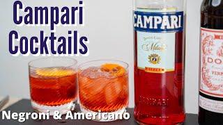 Einfache Campari Cocktails - Negroni & Americano 